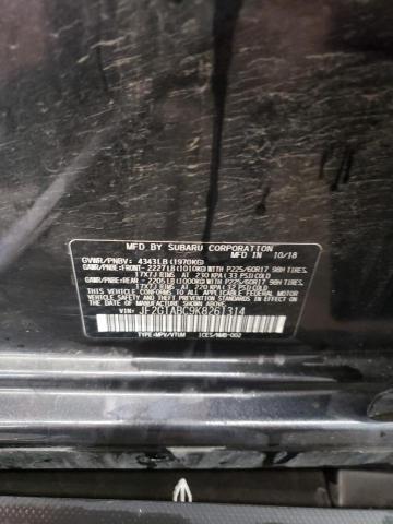 Photo 10 from auction – 2019 SUBARU CROSSTREK with VIN JF2GTABC9K8261314