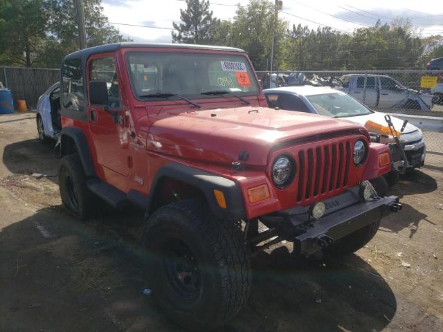JEEP WRANGLER / 2001 with VIN 1J4FA49S31P303280 - Photo from auction