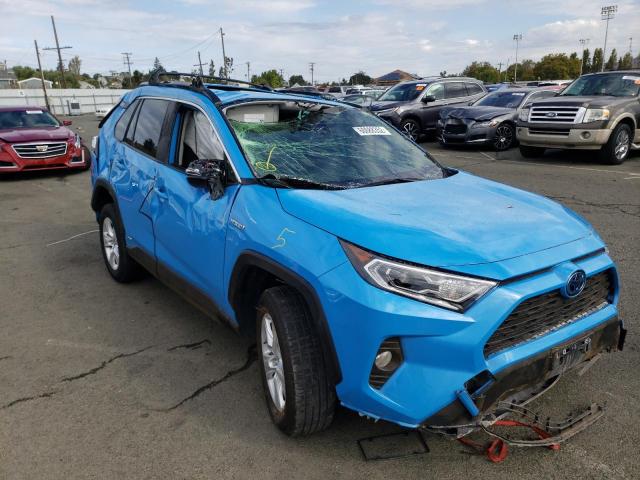 Photo 9 from auction – 2021 TOYOTA RAV4 XLE with VIN JTMR6RFV7MD508154