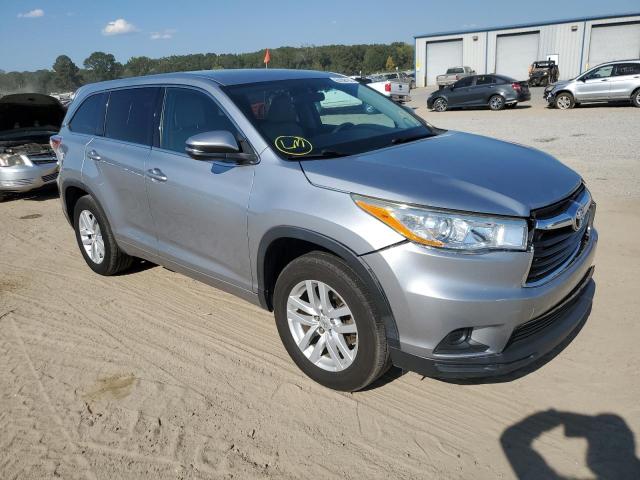 TOYOTA HIGHLANDER 2014 with VIN 5TDZARFHXES005619 - Photo from auction