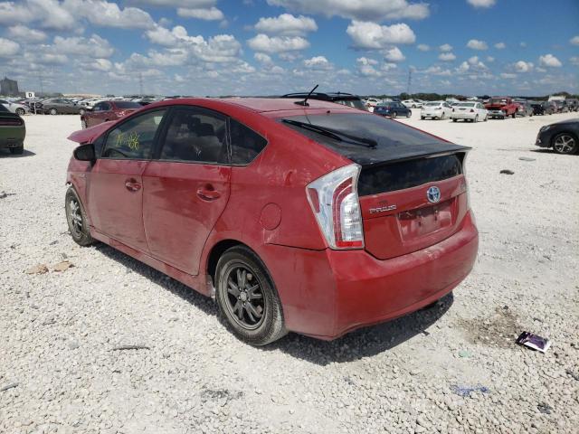 Photo 3 from auction – 2014 TOYOTA PRIUS with VIN JTDKN3DU6E1743353