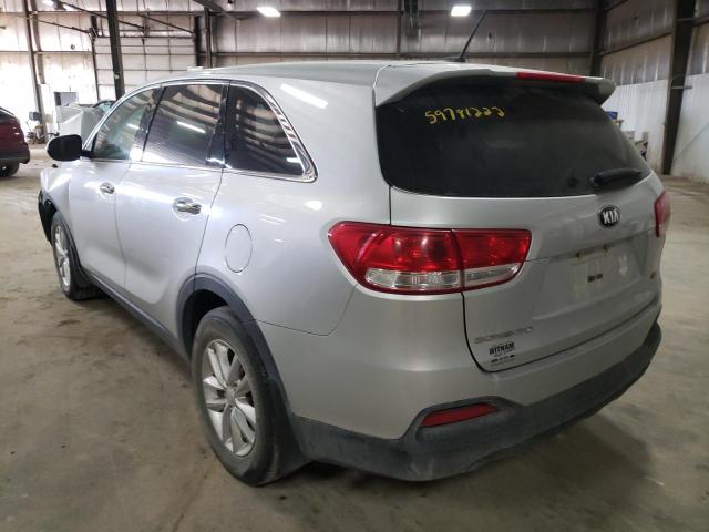 Photo 3 from auction – 2016 KIA SORENTO LX with VIN 5XYPG4A36GG125129