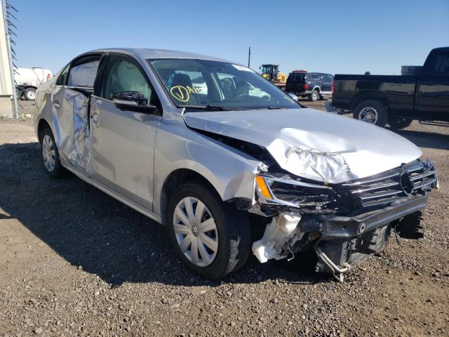 VOLKSWAGEN JETTA BASE 2015 with VIN 3VW2K7AJ9FM401181 - Photo from auction