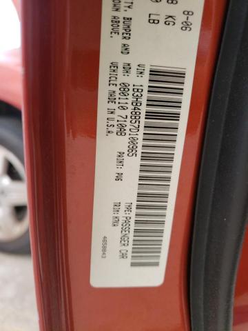 Photo 10 from auction – 2007 DODGE CALIBER SX with VIN 1B3HB48B57D100965