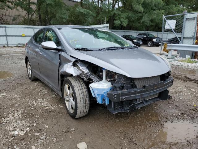 HYUNDAI ELANTRA GL 2011 with VIN KMHDH4AE4BU130723 - Photo from auction