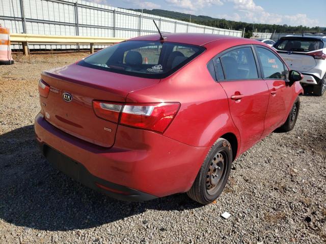 Photo 4 from auction – 2012 KIA RIO LX with VIN KNADM4A3XC6089628