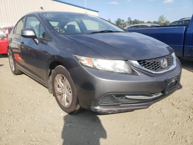 HONDA CIVIC LX 2013 with VIN 2HGFB2F53DH571911 - Photo from auction