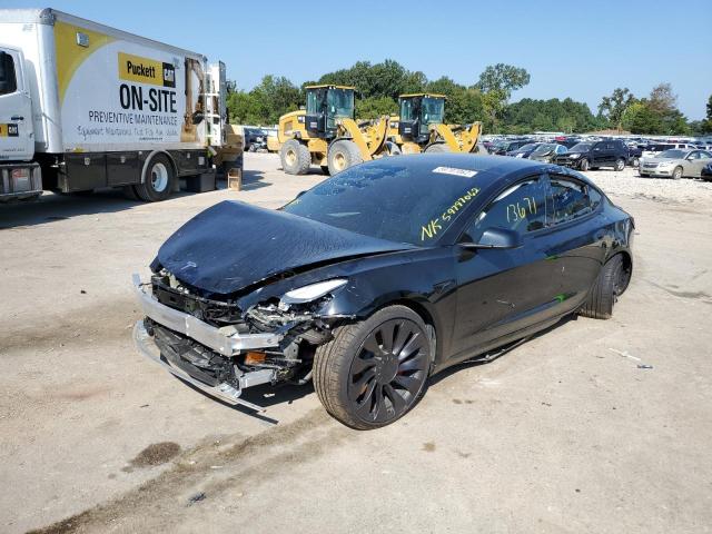 Photo 2 from auction – 2022 TESLA MODEL 3 with VIN 5YJ3E1EC3NF123534