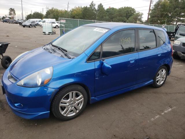 Photo 9 from auction – 2007 HONDA FIT S with VIN JHMGD38697S017406