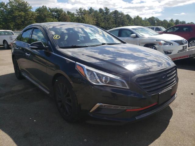 HYUNDAI SONATA SPO 2015 with VIN 5NPE34AF0FH047337 - Photo from auction