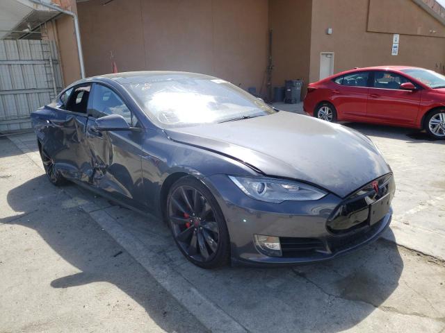TESLA MODEL S 85 2015 with VIN 5YJSA1H24FFP72500 - Photo from auction