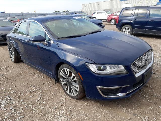 LINCOLN MKZ RESERV 2018 with VIN 3LN6L5E95JR621883 - Photo from auction