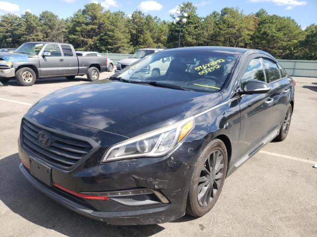 Photo 2 from auction – 2015 HYUNDAI SONATA SPO with VIN 5NPE34AF0FH047337