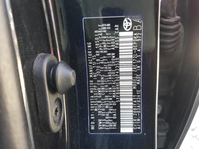 Photo 10 from auction – 2016 TOYOTA COROLLA L with VIN 5YFBURHE0GP423520