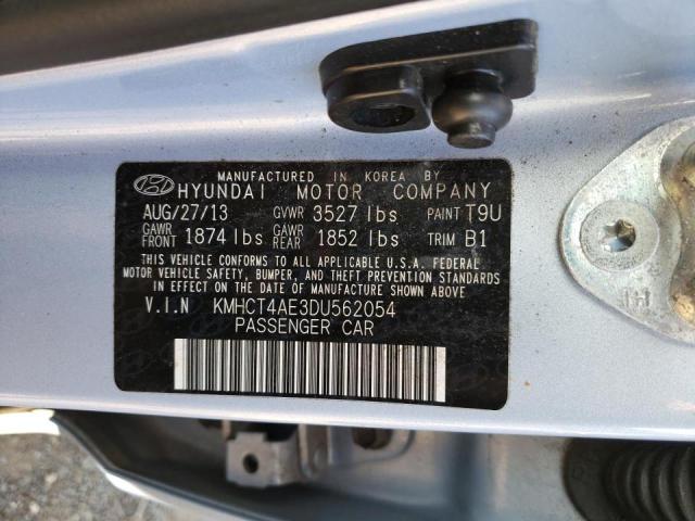 Photo 10 from auction – 2013 HYUNDAI ACCENT GLS with VIN KMHCT4AE3DU562054