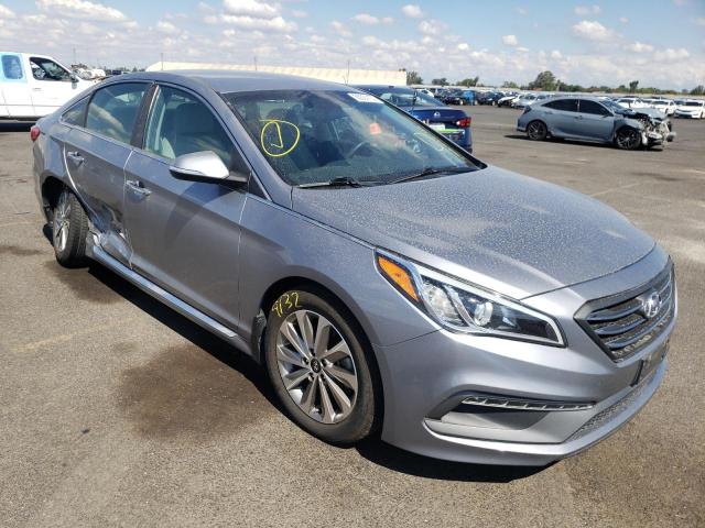 HYUNDAI SONATA SPO 2015 with VIN 5NPE34AF4FH135663 - Photo from auction