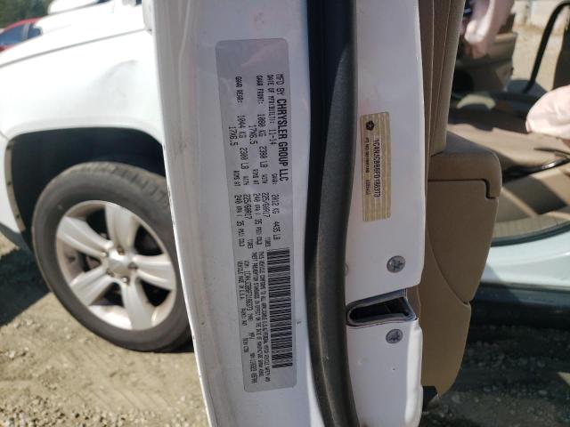 Photo 10 from auction – 2015 JEEP COMPASS SP with VIN 1C4NJCBB6FD186373
