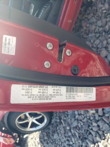 Photo 10 from auction – 2012 DODGE CHALLENGER with VIN 2C3CDYAG0CH141425
