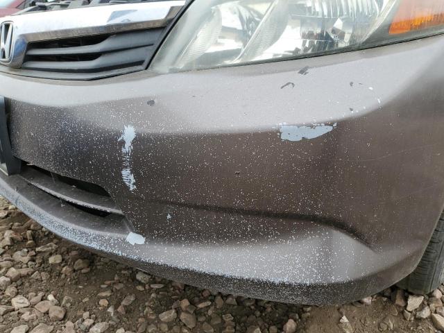 Photo 9 from auction – 2012 HONDA CIVIC LX with VIN 2HGFB2F57CH513394