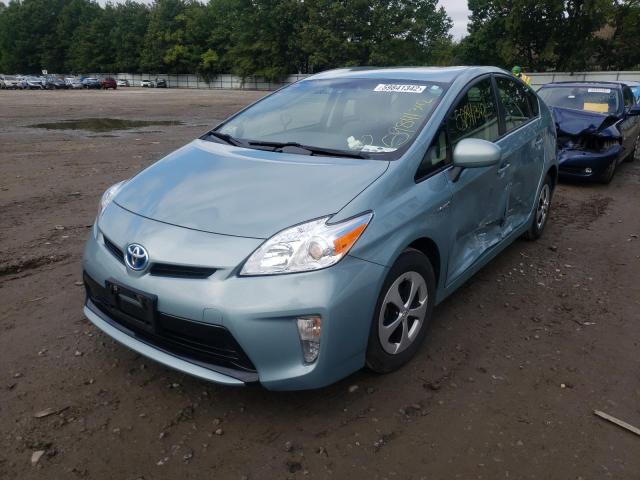 Photo 2 from auction – 2015 TOYOTA PRIUS with VIN JTDKN3DU9F1979965