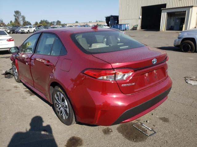 Photo 3 from auction – 2022 TOYOTA COROLLA LE with VIN JTDEAMDE5NJ045355