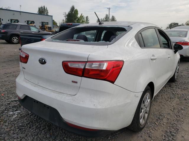 Photo 4 from auction – 2016 KIA RIO LX with VIN KNADM4A39G6676781