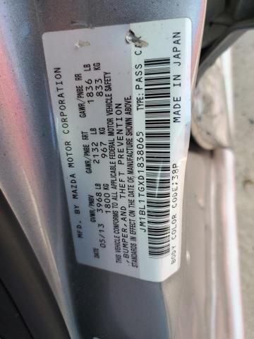 Photo 10 from auction – 2013 MAZDA 3 I with VIN JM1BL1TGXD1838065