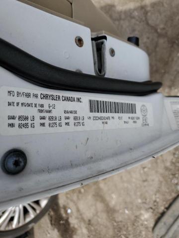 Photo 10 from auction – 2012 CHRYSLER 300 LIMITE with VIN 2C3CCAHG5CH314078