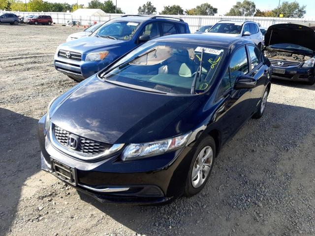 Photo 2 from auction – 2015 HONDA CIVIC LX with VIN 19XFB2F52FE274058