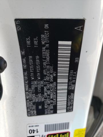 Photo 10 from auction – 2015 TOYOTA SIENNA LE with VIN 5TDJK3DC4FS127084