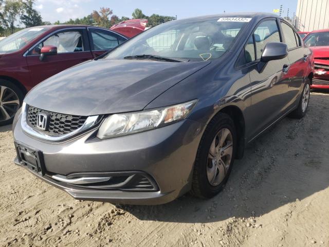 Photo 2 from auction – 2013 HONDA CIVIC LX with VIN 2HGFB2F53DH571911
