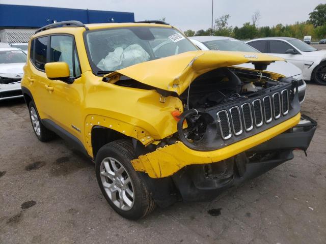 JEEP RENEGADE L 2017 with VIN ZACCJBBB3HPF29193 - Photo from auction