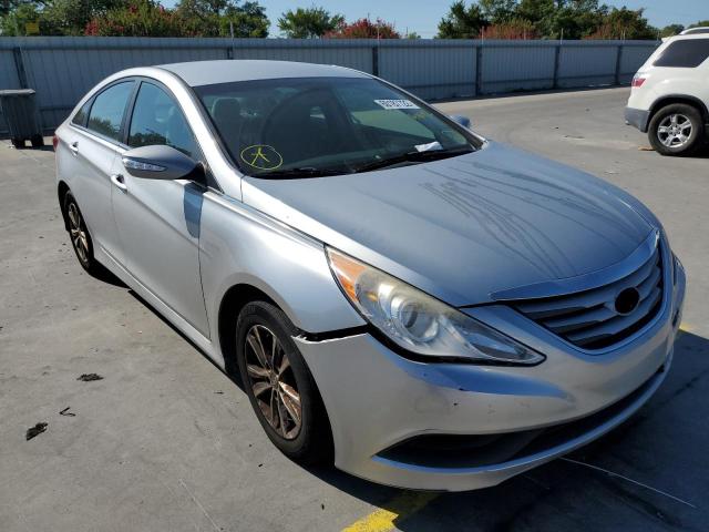 HYUNDAI SONATA GLS 2014 with VIN 5NPEB4AC6EH940152 - Photo from auction