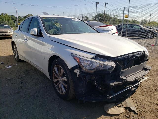INFINITI Q50 BASE 2015 with VIN JN1BV7AR7FM418981 - Photo from auction