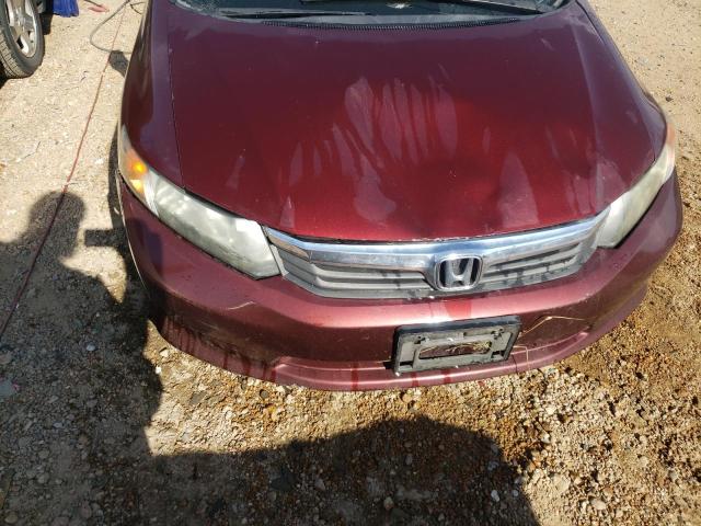 Photo 9 from auction – 2012 HONDA CIVIC LX with VIN 2HGFB2F52CH510600