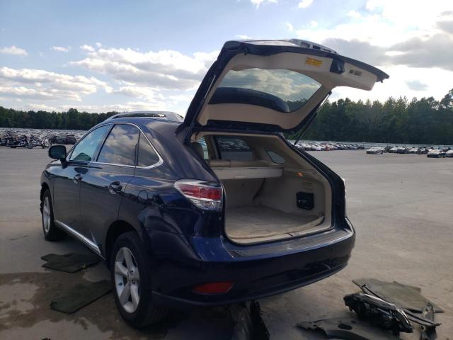 Photo 3 from auction – 2014 LEXUS RX 350 BAS with VIN 2T2BK1BA8EC236628