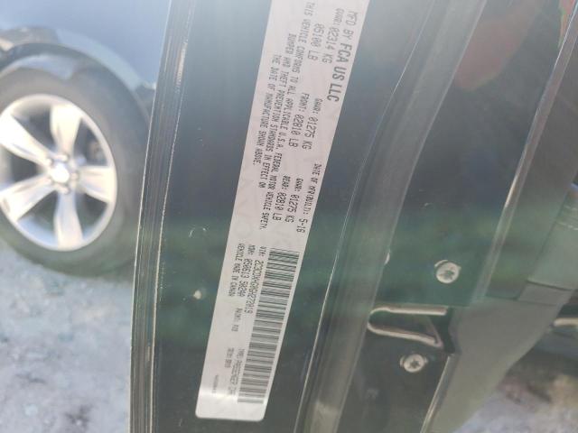 Photo 10 from auction – 2016 DODGE CHARGER SX with VIN 2C3CDXHG0GH272019