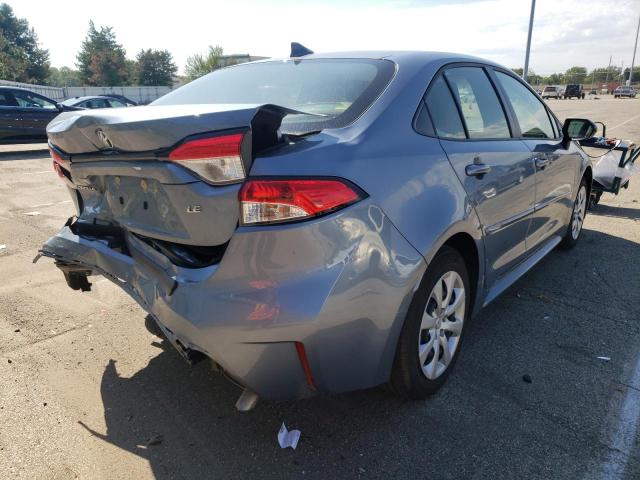 Photo 4 from auction – 2021 TOYOTA COROLLA LE with VIN JTDEPMAE9MJ128790