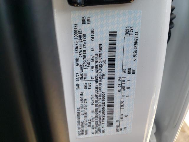 Photo 10 from auction – 2022 FORD F250 SUPER with VIN 1FT7W2B60NEE16604
