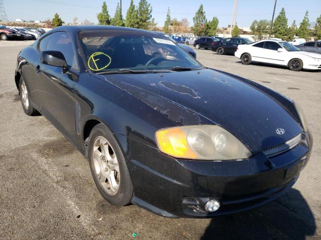 HYUNDAI TIBURON 2003 with VIN KMHHM65D33U098939 - Photo from auction