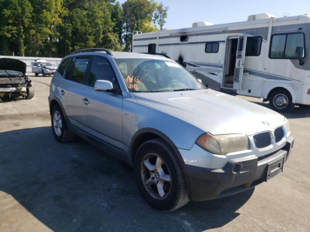 BMW X3 2.5I 2004 with VIN WBXPA73404WC41875 - Photo from auction