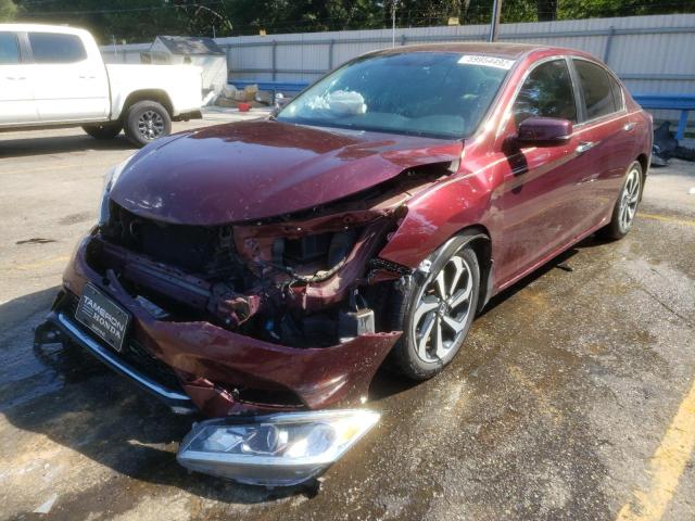 Photo 2 from auction – 2016 HONDA ACCORD EX with VIN 1HGCR2F76GA010461