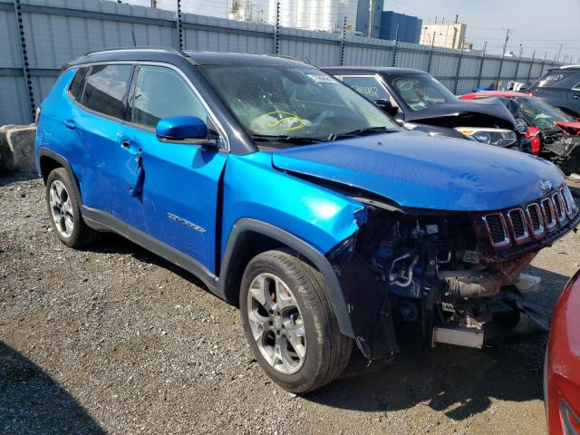 JEEP COMPASS 2020 with VIN 3C4NJDCB4LT119345 - Photo from auction