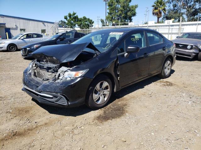Photo 2 from auction – 2015 HONDA CIVIC LX with VIN 2HGFB2F57FH534914