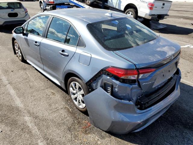 Photo 3 from auction – 2021 TOYOTA COROLLA LE with VIN 5YFEPMAE1MP267937