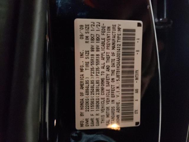 Photo 10 from auction – 2010 ACURA RDX with VIN 5J8TB1H24AA001412