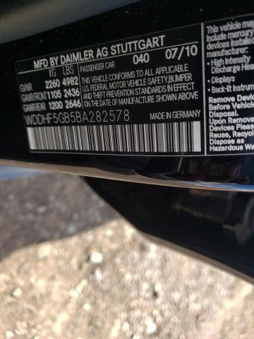 Photo 10 from auction – 2011 MERCEDES-BENZ E 350 with VIN WDDHF5GB5BA282578