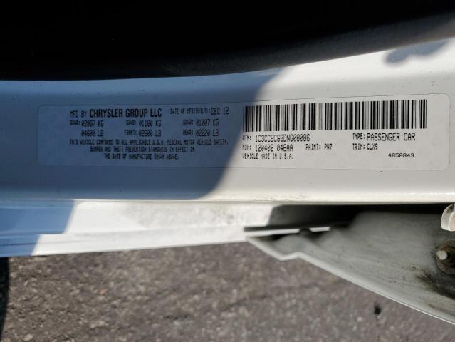 Photo 10 from auction – 2013 CHRYSLER 200 LIMITE with VIN 1C3CCBCG9DN608086