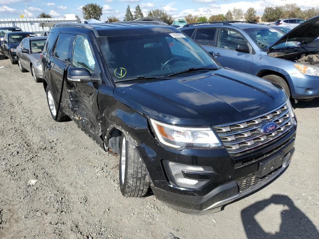 FORD EXPLORER X 2017 with VIN 1FM5K7D82HGC61914 - Photo from auction