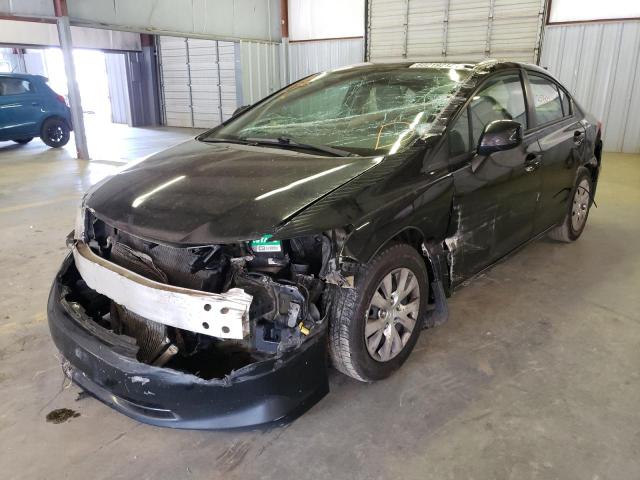 Photo 9 from auction – 2012 HONDA CIVIC LX with VIN 2HGFB2F57CH323241